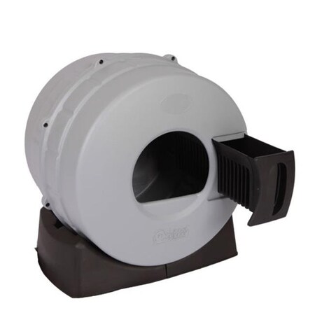 Partyanimal Quick Clean Cat Litter Spinner Box; Recycled Gray PA1617496